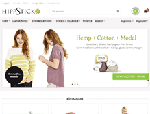 Tablet Screenshot of hippstick.se